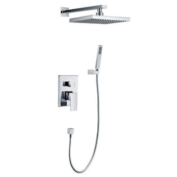 Chrome Concealed Shower Set Bathroom Accessories Philippines CS-107