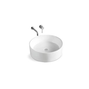 White Ceramic Circular Sink Bathroom Accessories Philippines XS-0012A